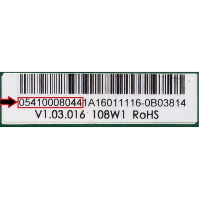 MAIN FUENTE (COMBO) PARA TV VIZIO / NUMERO DE PARTE 05410008044 / 054.10008.044 / TP.MS3553.PC761 / 054100080441A / 054100080441A16011116 / PANEL LSC550HN02-G01 / MODELO D55N-E2 LWZQVPBS - Imagen 2
